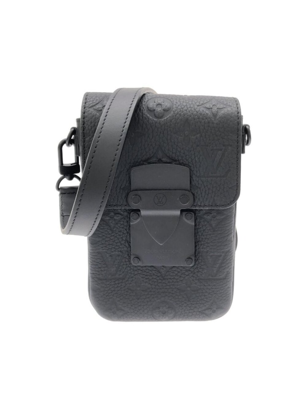 Louis Vuitton Taurillon Monogram S Lock Vertical Wearable Wallet Shoulder Bag